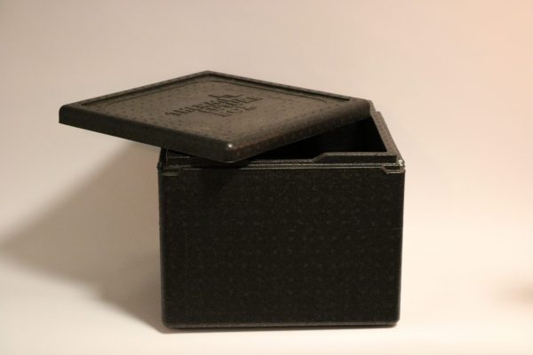 Warmhalte-Box schwarz