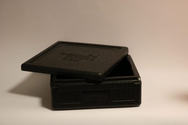 Warmhalte-Box schwarz